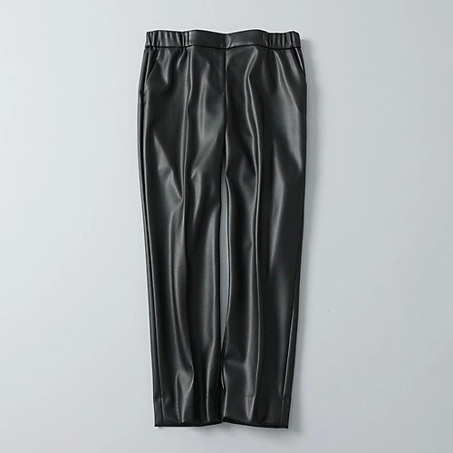 【エムフィル/M Fil】の【HPS別注】フェイクレザーアンクルパンツ 人気、トレンドファッション・服の通販 founy(ファニー) 　ファッション　Fashion　レディースファッション　Fashion for Women　パンツ　Pants & Trousers　人気　Popular, Best Seller　別注　Limited Edition, Custom Order　other-2|ID: prp329100003405755 ipo3291000000034696180