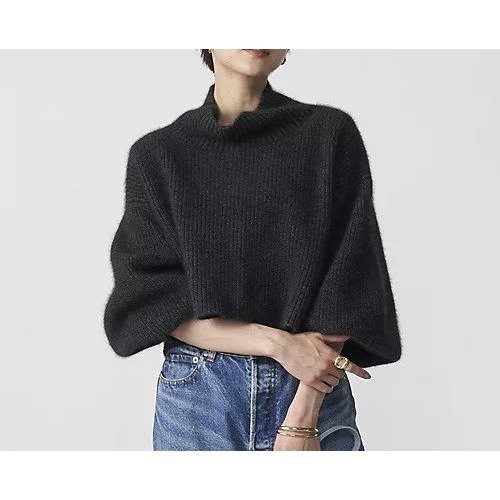 【アダワス/ADAWAS】のRACCOON BLENDED MOCK NECK 人気、トレンドファッション・服の通販 founy(ファニー) 　ファッション　Fashion　レディースファッション　WOMEN　コンパクト　Compact　ショート　Short　スリット　Slit　スリーブ　Sleeve　バランス　Balance　畦　Ridge　 other-1|ID: prp329100003405992 ipo3291000000027093643