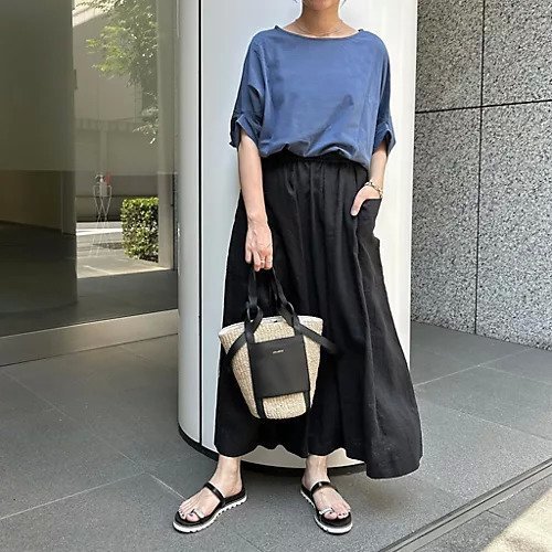 【スアデオ/suadeo】のNEW!前後2wayボリュームTシャツ 人気、トレンドファッション・服の通販 founy(ファニー) 　ファッション　Fashion　レディースファッション　Fashion for Women　トップス・カットソー　Cut & Sew Tops　シャツ・ブラウス・オフィスカジュアル　Elegant Blouses & Button-Ups　ロングTシャツ・Tシャツ　Longline T-Shirts & Tees　インナー　Innerwear　ドレープ　Drape, Draping Fabric　洗える　Machine Washable　other-2|ID: prp329100003406198 ipo3291000000034952636