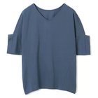 【スアデオ/suadeo】のNEW!前後2wayボリュームTシャツ 人気、トレンドファッション・服の通販 founy(ファニー) ファッション Fashion レディースファッション Fashion for Women トップス・カットソー Cut & Sew Tops シャツ・ブラウス・オフィスカジュアル Elegant Blouses & Button-Ups ロングTシャツ・Tシャツ Longline T-Shirts & Tees インナー Innerwear ドレープ Drape, Draping Fabric 洗える Machine Washable thumbnail ブルー|ID: prp329100003406198 ipo3291000000035715851