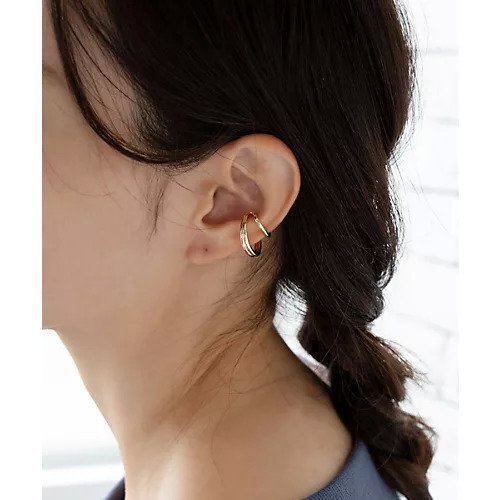 【コレカラ/collecala】の2連イヤーカフ インテリア・キッズ・メンズ・レディースファッション・服の通販 founy(ファニー) https://founy.com/ ファッション Fashion レディースファッション Fashion for Women おすすめ Recommended / Our Picks イヤリング Earrings イヤーカフ Ear Cuffs フォルム Silhouette, Form |ID: prp329100003418952 ipo3291000000033510683