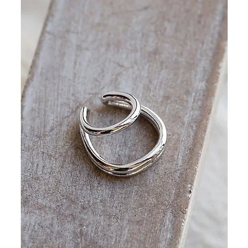 【コレカラ/collecala】の2連イヤーカフ インテリア・キッズ・メンズ・レディースファッション・服の通販 founy(ファニー) 　ファッション　Fashion　レディースファッション　Fashion for Women　おすすめ　Recommended / Our Picks　イヤリング　Earrings　イヤーカフ　Ear Cuffs　フォルム　Silhouette, Form　シルバー|ID: prp329100003418952 ipo3291000000033966113