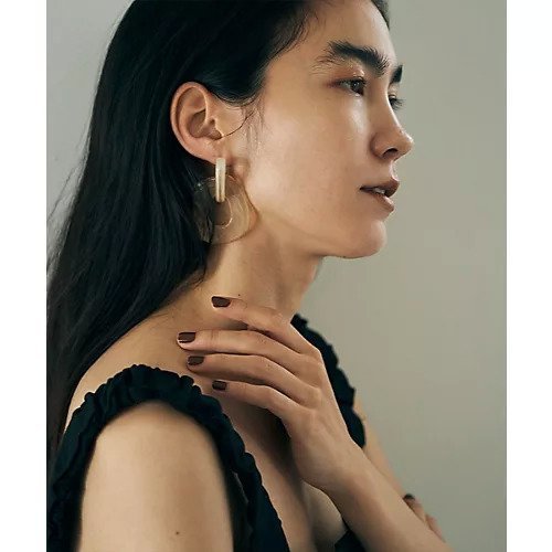 【マージュール/marjour】のCLEAR MARBLE PIERCE 人気、トレンドファッション・服の通販 founy(ファニー) 　ファッション　Fashion　レディースファッション　WOMEN　おすすめ　Recommend　シンプル　Simple　スウェット　Sweat　パターン　Pattern　マーブル　Marble　A/W・秋冬　Aw・Autumn/Winter・Fw・Fall-Winter　other-3|ID: prp329100003419718 ipo3291000000031271456
