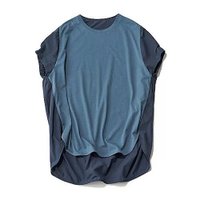 【トゥエルブクローゼット/12closet】の【洗える】異素材ギャザーチュニックT 人気、トレンドファッション・服の通販 founy(ファニー) ファッション Fashion レディースファッション Fashion for Women トップス・カットソー Cut & Sew Tops おすすめ Recommended / Our Picks ギャザー Gathered, Ruffled チュニック Tunic, Long Top 洗える Machine Washable |ID:prp329100003420030