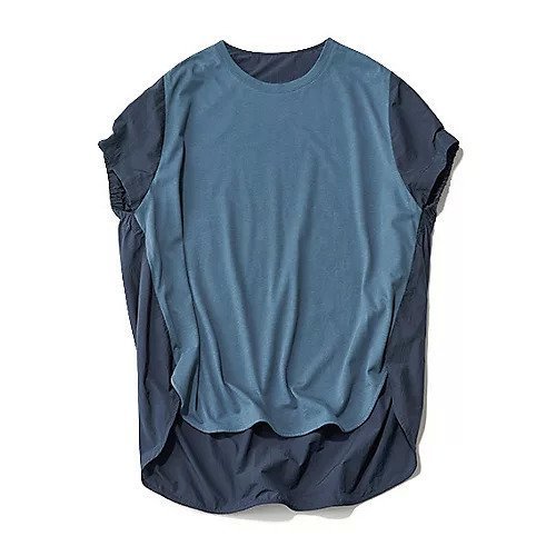 【トゥエルブクローゼット/12closet】の【洗える】異素材ギャザーチュニックT インテリア・キッズ・メンズ・レディースファッション・服の通販 founy(ファウニー) https://founy.com/ ファッション Fashion レディースファッション Fashion for Women トップス・カットソー Cut & Sew Tops おすすめ Recommended / Our Picks ギャザー Gathered, Ruffled チュニック Tunic, Long Top 洗える Machine Washable |ID: prp329100003420030 ipo3291000000037247988