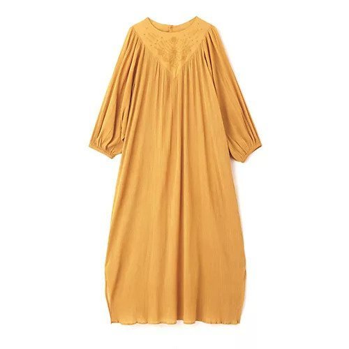【ヒューマンウーマン/HUMAN WOMAN】のインドクレープギャザーワンピース 人気、トレンドファッション・服の通販 founy(ファニー) 　ファッション　Fashion　レディースファッション　WOMEN　ワンピース　Dress　おすすめ　Recommend　インド　India　オレンジ　Orange　ギャザー　Gather　サマー　Summer　サンダル　Sandals　スタンダード　Standard　スリーブ　Sleeve　ドレス　Dress　ペチコート　Petticoat　夏　Summer　other-3|ID: prp329100003420873 ipo3291000000031914057