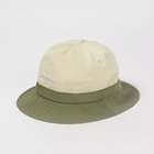 【キジマ タカユキ/KIJIMA TAKAYUKI】のNYLON 6PANEL HAT IVORY&#215;SAGE GREEN|ID: prp329100003431712 ipo3291000000027528076