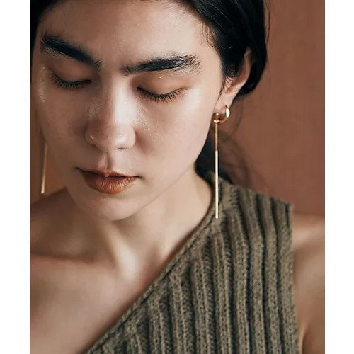 【マージュール/marjour】のSTICK EARRING 人気、トレンドファッション・服の通販 founy(ファニー) 　ファッション　Fashion　レディースファッション　Fashion for Women　ジュエリー　Jewelry　ファッションリング　Fashion Rings　イヤリング・フープ・ドロップタイプ　Hoop, Drop & Clip Earrings　イヤリング　Earrings　オケージョン　Occasion Wear　シリコン　Silicone, Silicone Material　メタル　Metal, Metal Parts　other-3|ID: prp329100003458613 ipo3291000000031303886