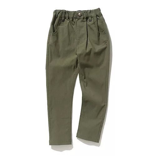 【シューラルー/SHOO LA RUE / KIDS】の【110-140cm】アソートストレッチパンツ インテリア・キッズ・メンズ・レディースファッション・服の通販 founy(ファニー) 　ファッション　Fashion　キッズファッション　KIDS　ボトムス　Bottoms/Kids　ストレッチ　Stretch　ポケット　Pocket　定番　Standard　無地　Plain Color　カーキ|ID: prp329100003474537 ipo3291000000029591335