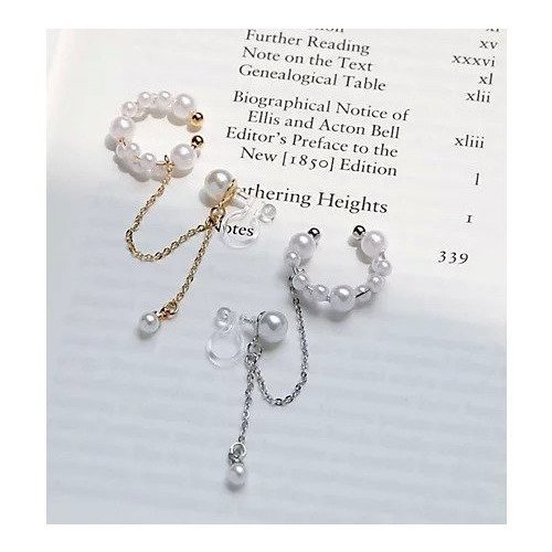 【コレカラ/collecala】のパールイヤカフ パール樹脂イヤリング 人気、トレンドファッション・服の通販 founy(ファニー) ファッション Fashion レディースファッション Fashion for Women ジュエリー Jewelry ファッションリング Fashion Rings イヤリング・フープ・ドロップタイプ Hoop, Drop & Clip Earrings イヤリング Earrings イヤーカフ Ear Cuffs チェーン Chain, Chain Strap パール Pearl, Pearl Accent other-2|ID: prp329100003474575 ipo3291000000031304565