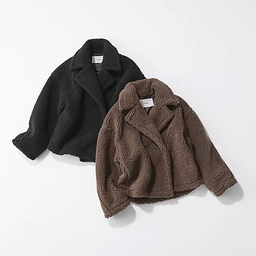 【アダワス/ADAWAS】の【HPS別注】ECO BOA JACKET 人気、トレンドファッション・服の通販 founy(ファニー) ファッション Fashion レディースファッション Fashion for Women アウター Coat / Outerwear Collection レディースジャケット・軽アウター Jackets ショート Short, Short Length ワイド Wide, Wide Fit 別注 Limited Edition, Custom Order other-3|ID: prp329100003476983 ipo3291000000034767381