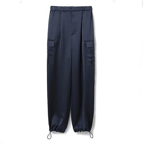 【エムセブンデイズ/M7days】の艶カーゴパンツ 人気、トレンドファッション・服の通販 founy(ファニー) 　ファッション　Fashion　レディースファッション　WOMEN　パンツ　Pants　カーゴパンツ　Cargo Pants　コンパクト　Compact　サテン　Satin　ドローコード　Draw Cord　ヴィンテージ　Vintage　春　Spring　洗える　Washable　ビジネス 仕事 通勤　Business　 other-1|ID: prp329100003477377 ipo3291000000022994644