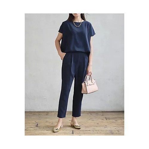 【イーバイエクラ/E by eclat】の【とろみ】ワンタックテーパードパンツ 人気、トレンドファッション・服の通販 founy(ファニー) 　ファッション　Fashion　レディースファッション　Fashion for Women　パンツ　Pants & Trousers　とろみ　Fluid, Flowy Fabric　定番　Standard, Basic Item　洗える　Machine Washable　other-3|ID: prp329100003486082 ipo3291000000031824120
