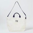 【パロットキャンバス/PARROTT CANVAS】のPCM SHOULDER TOTE 人気、トレンドファッション・服の通販 founy(ファニー) ファッション Fashion レディースファッション WOMEN バッグ Bag ボックス Box 今季 This Season 軽量 Lightweight thumbnail WHITE&#215;BLUE|ID: prp329100003488239 ipo3291000000026665479