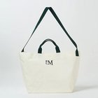 【パロットキャンバス/PARROTT CANVAS】のPCM SHOULDER TOTE 人気、トレンドファッション・服の通販 founy(ファニー) ファッション Fashion レディースファッション WOMEN バッグ Bag ボックス Box 今季 This Season 軽量 Lightweight thumbnail ホワイト&#215;グリーン|ID: prp329100003488239 ipo3291000000026665480