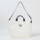 【パロットキャンバス/PARROTT CANVAS】のPCM SHOULDER TOTE 人気、トレンドファッション・服の通販 founy(ファニー) ファッション Fashion レディースファッション Fashion for Women バッグ Bags ボックス Boxy, Box Shape 今季 This Season, Current Season 軽量 Lightweight, Ultra Light thumbnail WHITE&#215;BLUE|ID: prp329100003488239 ipo3291000000034618820