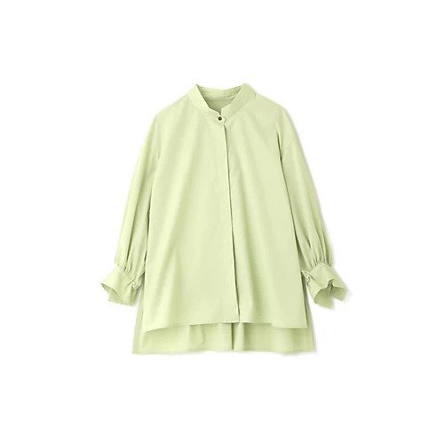 【ヒューマンウーマン/HUMAN WOMAN】の袖ボリュームブラウス 人気、トレンドファッション・服の通販 founy(ファニー) 　ファッション　Fashion　レディースファッション　Fashion for Women　トップス・カットソー　Cut & Sew Tops　シャツ・ブラウス・オフィスカジュアル　Elegant Blouses & Button-Ups　おすすめ　Recommended / Our Picks　コラボ　Collaboration, Collab　スタンダード　Standard, Basic　スタンド　Stand Collar, Upright Stand　ボトム　Bottoms, Lower Wear　メタル　Metal, Metal Parts　other-3|ID: prp329100003489879 ipo3291000000031303996
