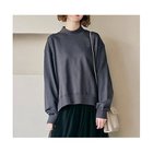 【グローブ/grove】のLee モックネックスウェット 人気、トレンドファッション・服の通販 founy(ファニー) ファッション Fashion レディースファッション WOMEN トップス・カットソー Tops/Tshirt パーカ Sweats スウェット Sweat スウェット Sweat フェミニン Feminine フレア Flare ボトム Bottom ワンポイント One Point thumbnail チャコールグレー|ID: prp329100003499126 ipo3291000000024610588