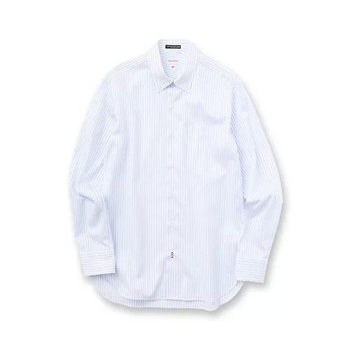 【ドレステリア/DRESSTERIOR / MEN】の100/2 ヘリンボーンストライプ ボタンダウンシャツ 人気、トレンドファッション・服の通販 founy(ファニー) 　ファッション　Fashion　メンズファッション　MEN　シェイプ　Shape　ストライプ　Stripe　ダウン　Down　ヘリンボーン　Herringbone　ポケット　Pocket　別注　Special Order　エレガント 上品　Elegant　ビジネス 仕事 通勤　Business　 other-1|ID: prp329100003513254 ipo3291000000023212507