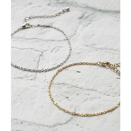 【コレカラ/collecala】のサンドチェーンブレスレット 人気、トレンドファッション・服の通販 founy(ファニー) 　ファッション　Fashion　レディースファッション　Fashion for Women　ジュエリー　Jewelry　チェーン＆カフブレスレット　Cuff & Chain Bracelets　シンプル　Simple, Minimal　チェーン　Chain, Chain Strap　バングル　Bangle, Bracelet　ブレスレット　Bracelet, Wristband　入学式　Entrance Ceremony　卒業式　Graduation Ceremony　結婚式　Wedding　腕時計　Wristwatch　other-2|ID: prp329100003513442 ipo3291000000034745186