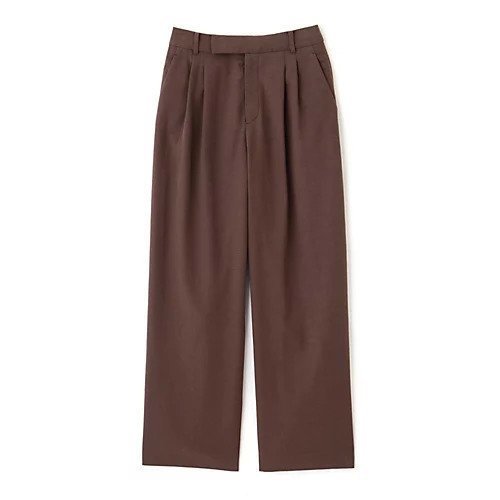 【ヒューマンウーマン/HUMAN WOMAN】のタックセミワイドパンツ 人気、トレンドファッション・服の通販 founy(ファニー) 　ファッション　Fashion　レディースファッション　Fashion for Women　パンツ　Pants & Trousers　おすすめ　Recommended / Our Picks　シンプル　Simple, Minimal　スタンダード　Standard, Basic　トレンド　Trend, Trending Now　other-2|ID: prp329100003513533 ipo3291000000031257810