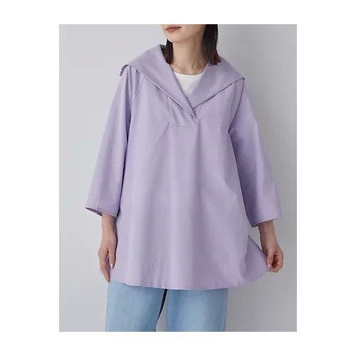 【ヒューマンウーマン/HUMAN WOMAN】のセーラーカラーブラウス インテリア・キッズ・メンズ・レディースファッション・服の通販 founy(ファニー) https://founy.com/ ファッション Fashion レディースファッション Fashion for Women トップス・カットソー Cut & Sew Tops シャツ・ブラウス・オフィスカジュアル Elegant Blouses & Button-Ups おすすめ Recommended / Our Picks スタンダード Standard, Basic ストレート Straight, Straight Cut タイプライター Typewriter Fabric, Crisp Cotton フォルム Silhouette, Form ベーシック Basic, Essential ラベンダー Lavender ロング Long, Long-Length 秋 Autumn |ID: prp329100003513586 ipo3291000000034920604