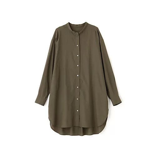 【ヒューマンウーマン/HUMAN WOMAN】のロングシャツ 人気、トレンドファッション・服の通販 founy(ファニー) 　ファッション　Fashion　レディースファッション　Fashion for Women　トップス・カットソー　Cut & Sew Tops　シャツ・ブラウス・オフィスカジュアル　Elegant Blouses & Button-Ups　おすすめ　Recommended / Our Picks　スタンダード　Standard, Basic　スリット　Slit, Slit Detail　チュニック　Tunic, Long Top　バランス　Balance, Style Balance　ボトム　Bottoms, Lower Wear　ロング　Long, Long-Length　エレガント 上品　Elegant　春　Spring　秋　Autumn　other-3|ID: prp329100003516340 ipo3291000000031304000
