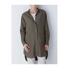 【ヒューマンウーマン/HUMAN WOMAN】のロングシャツ 人気、トレンドファッション・服の通販 founy(ファニー) ファッション Fashion レディースファッション Fashion for Women トップス・カットソー Cut & Sew Tops シャツ・ブラウス・オフィスカジュアル Elegant Blouses & Button-Ups おすすめ Recommended / Our Picks スタンダード Standard, Basic スリット Slit, Slit Detail チュニック Tunic, Long Top バランス Balance, Style Balance ボトム Bottoms, Lower Wear ロング Long, Long-Length エレガント 上品 Elegant 春 Spring 秋 Autumn thumbnail カーキ|ID: prp329100003516340 ipo3291000000034922410