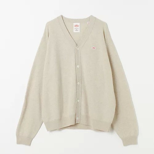 【ダントン/DANTON】のLMW_V NECK CARDIGAN インテリア・キッズ・メンズ・レディースファッション・服の通販 founy(ファニー) 　ファッション　Fashion　レディースファッション　WOMEN　トップス・カットソー　Tops/Tshirt　カーディガン　Cardigans　なめらか　Smooth　カーディガン　Cardigan　フォルム　Form　ベーシック　Basic　オートミール|ID: prp329100003522332 ipo3291000000026007857