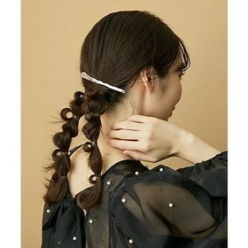 【ビス/VIS】のニュアンスメタルラインバレッタ 人気、トレンドファッション・服の通販 founy(ファニー) ファッション Fashion レディースファッション WOMEN おすすめ Recommend オケージョン Occasion シルバー Silver バレッタ Valletta |ID:prp329100003524500