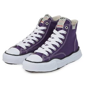 【メゾン ミハラヤスヒロ/Maison MIHARA YASUHIRO / MEN】のPETERSON HIGH/original sole canvas High-Top sneaker 人気、トレンドファッション・服の通販 founy(ファニー) ファッション Fashion メンズファッション Men's Style Online インソール Insole キャンバス Canvas クッション Cushion ワイド Wide |ID:prp329100003529856