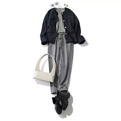 【エムセブンデイズ/M7days】のツイードJK風ニットカーディガン 人気、トレンドファッション・服の通販 founy(ファニー) ファッション Fashion レディースファッション Fashion for Women トップス・カットソー Cut & Sew Tops ニット Knit Tops & Sweaters カーディガン・羽織り Layered Style Cardigans カーディガン Cardigan, Knitwear ジャケット Jacket, Outerwear ツイード Twill, Twill Weave デニム Denim, Jeans Material エレガント 上品 Elegant other-3|ID: prp329100003529921 ipo3291000000034758636