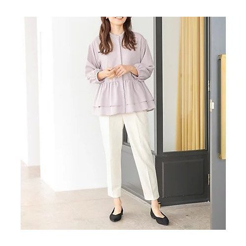【エルーラ/Elura】のアイロンいらずフリルブラウス 人気、トレンドファッション・服の通販 founy(ファニー) 　ファッション　Fashion　レディースファッション　WOMEN　トップス・カットソー　Tops/Tshirt　シャツ/ブラウス　Shirts/Blouses　2023年　2023　2023-2024秋冬・A/W　Aw/Autumn/Winter//Fw/Fall-Winter/2023-2024　フェミニン　Feminine　フラット　Flat　フリル　Frills　ペプラム　Peplum　人気　Popularity　other-2|ID: prp329100003530116 ipo3291000000031304419