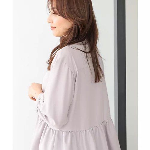 【エルーラ/Elura】のアイロンいらずフリルブラウス 人気、トレンドファッション・服の通販 founy(ファニー) 　ファッション　Fashion　レディースファッション　WOMEN　トップス・カットソー　Tops/Tshirt　シャツ/ブラウス　Shirts/Blouses　2023年　2023　2023-2024秋冬・A/W　Aw/Autumn/Winter//Fw/Fall-Winter/2023-2024　フェミニン　Feminine　フラット　Flat　フリル　Frills　ペプラム　Peplum　人気　Popularity　other-3|ID: prp329100003530116 ipo3291000000031304421