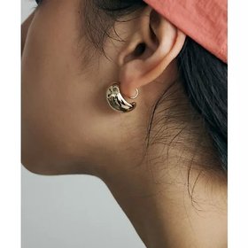 【マージュール/marjour】 ROUND SQUARE EARRING人気、トレンドファッション・服の通販 founy(ファニー) ファッション Fashion レディースファッション WOMEN ジュエリー Jewelry リング Rings イヤリング Earrings イヤリング Earrings シェイプ Shape メタル Metal |ID:prp329100003536205