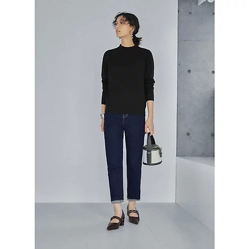 【スタイルデリ/STYLE DELI】の【ピッタリしない】長袖ハイネックニット 人気、トレンドファッション・服の通販 founy(ファニー) 　ファッション　Fashion　レディースファッション　Fashion for Women　トップス・カットソー　Cut & Sew Tops　ニット　Knit Tops & Sweaters　インナー　Innerwear　コンパクト　Compact, Small Size　シンプル　Simple, Minimal　ジャケット　Jacket, Outerwear　ダメージ　Distressed, Destroyed　定番　Standard, Basic Item　なめらか　Smooth, Silky Texture　長袖　Long Sleeve, Full Sleeve　ハイネック　High Neck, Mock Neck　バランス　Balance, Style Balance　フィット　Fit, Slim Fit　ポケット　Pocket, Pocket Detail　A/W・秋冬　Autumn/Winter　おすすめ　Recommended / Our Picks　other-2|ID: prp329100003542371 ipo3291000000031304401