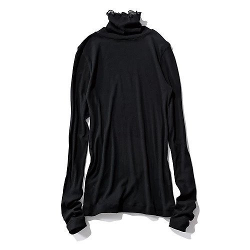 【スアデオ/suadeo】の強撚コットンシアータートルカットソー 人気、トレンドファッション・服の通販 founy(ファニー) 　ファッション　Fashion　レディースファッション　Fashion for Women　トップス・カットソー　Cut & Sew Tops　カットソー・ベーシックTシャツ　Cut-and-Sewn Tops / Stretch Tees & Basics　おすすめ　Recommended / Our Picks　インナー　Innerwear　ベーシック　Basic, Essential　ロング　Long, Long-Length　冬　Winter / This Winter　春　Spring　洗える　Machine Washable　秋　Autumn　other-3|ID: prp329100003542412 ipo3291000000033139738