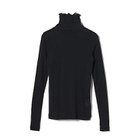 【スアデオ/suadeo】の強撚コットンシアータートルカットソー ブラック2|ID: prp329100003542412 ipo3291000000036378267