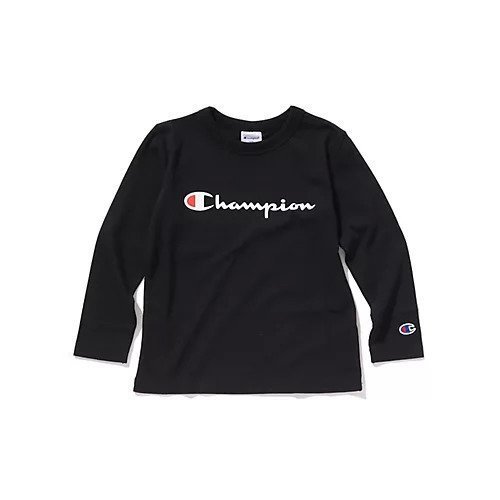 【シューラルー/SHOO LA RUE / KIDS】の【Champion】ロゴプリントロンT インテリア・キッズ・メンズ・レディースファッション・服の通販 founy(ファニー) https://founy.com/ ファッション Fashion キッズファッション KIDS シンプル Simple スリーブ Sleeve プリント Print ラバー Rubber ロング Long |ID: prp329100003543685 ipo3291000000029679902