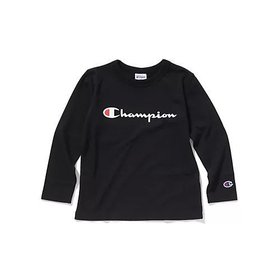 【シューラルー/SHOO LA RUE / KIDS】の【Champion】ロゴプリントロンT 人気、トレンドファッション・服の通販 founy(ファニー) ファッション Fashion キッズファッション KIDS シンプル Simple スリーブ Sleeve プリント Print ラバー Rubber ロング Long |ID:prp329100003543685