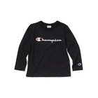 【シューラルー/SHOO LA RUE / KIDS】の【Champion】ロゴプリントロンT 人気、トレンドファッション・服の通販 founy(ファニー) ファッション Fashion キッズファッション KIDS シンプル Simple スリーブ Sleeve プリント Print ラバー Rubber ロング Long thumbnail ブラック|ID: prp329100003543685 ipo3291000000029679907