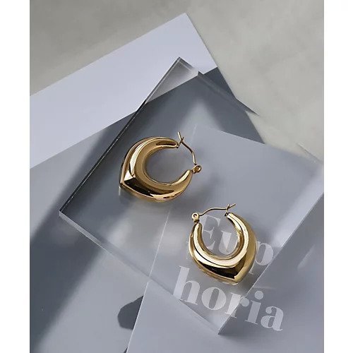 【コレカラ/collecala】の[stainless]ステンレス・プランプマーキスピアス〈金属アレルギー対応〉 インテリア・キッズ・メンズ・レディースファッション・服の通販 founy(ファニー) https://founy.com/ ファッション Fashion レディースファッション WOMEN シンプル Simple モチーフ Motif |ID: prp329100003551476 ipo3291000000031901746