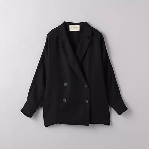 【ユナイテッドアローズ/UNITED ARROWS】のドルマンスリーブ ブラウス ジャケット 2 インテリア・キッズ・メンズ・レディースファッション・服の通販 founy(ファニー) 　ファッション　Fashion　レディースファッション　WOMEN　アウター　Coat Outerwear　ジャケット　Jackets　ジャケット　Jacket　ワッシャー　Washer　2024年　2024　2024春夏・S/S　Ss,Spring/Summer,2024　BLACK|ID: prp329100003553481 ipo3291000000026638026