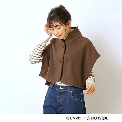 【シューラルー / ライフグッズ/SHOO LA RUE / LIFE GOODS】の【GUNZE】ネック&ショルダーウォーマー インテリア・キッズ・メンズ・レディースファッション・服の通販 founy(ファニー) 　ファッション　Fashion　レディースファッション　WOMEN　防寒　Cold Protection　冬　Winter　おすすめ　Recommend　ブラウン|ID: prp329100003553580 ipo3291000000028871704