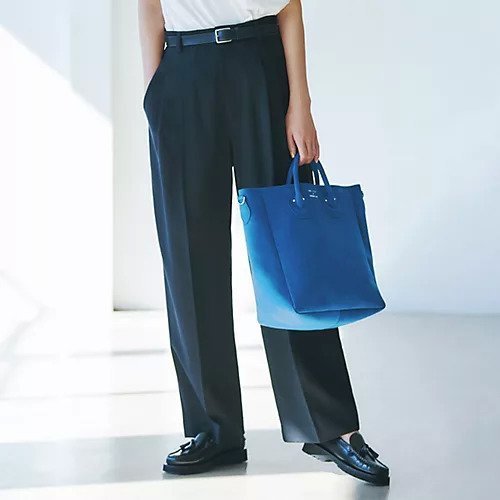 【トゥエルブクローゼット/12closet】の【福田麻琴さんコラボ】【洗える】セミワイドタックパンツ 人気、トレンドファッション・服の通販 founy(ファニー) 　ファッションモデル・俳優・女優　Models　女性　Women　福田麻琴　Fukuda Makoto　ファッション　Fashion　レディースファッション　WOMEN　パンツ　Pants　おすすめ　Recommend　なめらか　Smooth　コラボ　Collaboration　スニーカー　Sneakers　センター　Center　エレガント 上品　Elegant　人気　Popularity　今季　This Season　洗える　Washable　other-2|ID: prp329100003553734 ipo3291000000031423585