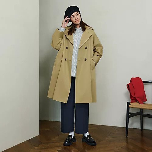 【トゥエルブクローゼット/12closet】の【福田麻琴さんコラボ】【洗える】セミワイドタックパンツ 人気、トレンドファッション・服の通販 founy(ファニー) 　ファッションモデル・俳優・女優　Models　女性　Women　福田麻琴　Fukuda Makoto　ファッション　Fashion　レディースファッション　WOMEN　パンツ　Pants　おすすめ　Recommend　なめらか　Smooth　コラボ　Collaboration　スニーカー　Sneakers　センター　Center　エレガント 上品　Elegant　人気　Popularity　今季　This Season　洗える　Washable　other-3|ID: prp329100003553734 ipo3291000000031423589