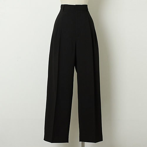 【トゥエルブクローゼット/12closet】の【コラボ】【洗える】セミワイドタックパンツ インテリア・キッズ・メンズ・レディースファッション・服の通販 founy(ファニー) https://founy.com/ ファッション Fashion レディースファッション Fashion for Women パンツ Pants & Trousers おすすめ Recommended / Our Picks なめらか Smooth, Silky Texture コラボ Collaboration, Collab スニーカー Sneakers, Trainers センター Center, Center Line エレガント 上品 Elegant 人気 Popular, Best Seller 今季 This Season, Current Season 洗える Machine Washable |ID: prp329100003553734 ipo3291000000034757697