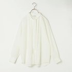 【トゥエルブクローゼット/12closet】の【12classe】【洗える】タック入りボウタイブラウス ホワイト|ID: prp329100003553885 ipo3291000000029424894