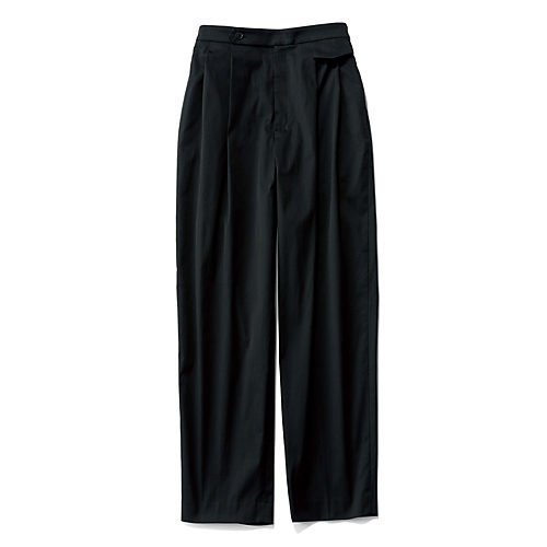 【イーバイエクラ/E by eclat】のタックテーパードパンツ 人気、トレンドファッション・服の通販 founy(ファニー) 　ファッション　Fashion　レディースファッション　Fashion for Women　パンツ　Pants & Trousers　ストレッチ　Stretch, Stretchy Fabric　センター　Center, Center Line　フラップ　Flap, Flap Pocket　フロント　Front, Front Design　ポケット　Pocket, Pocket Detail　洗える　Machine Washable　other-2|ID: prp329100003567016 ipo3291000000031257454