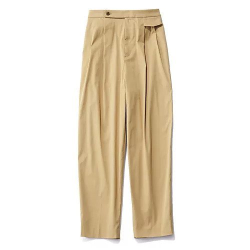 【イーバイエクラ/E by eclat】のタックテーパードパンツ 人気、トレンドファッション・服の通販 founy(ファニー) 　ファッション　Fashion　レディースファッション　Fashion for Women　パンツ　Pants & Trousers　ストレッチ　Stretch, Stretchy Fabric　センター　Center, Center Line　フラップ　Flap, Flap Pocket　フロント　Front, Front Design　ポケット　Pocket, Pocket Detail　洗える　Machine Washable　other-3|ID: prp329100003567016 ipo3291000000031257456